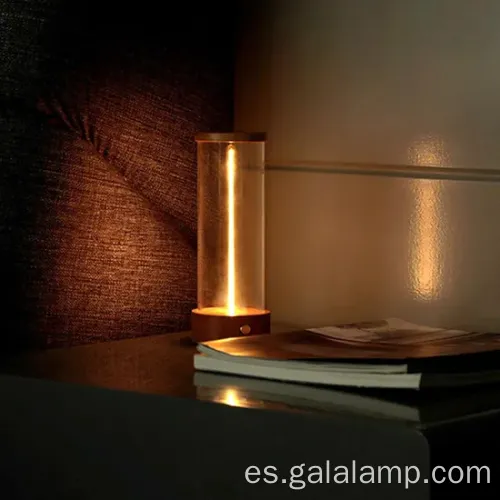 Luz nocturna recargable con iluminación ambiental magnética